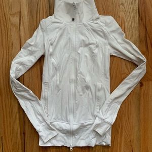 Lululemon White Define Jacket